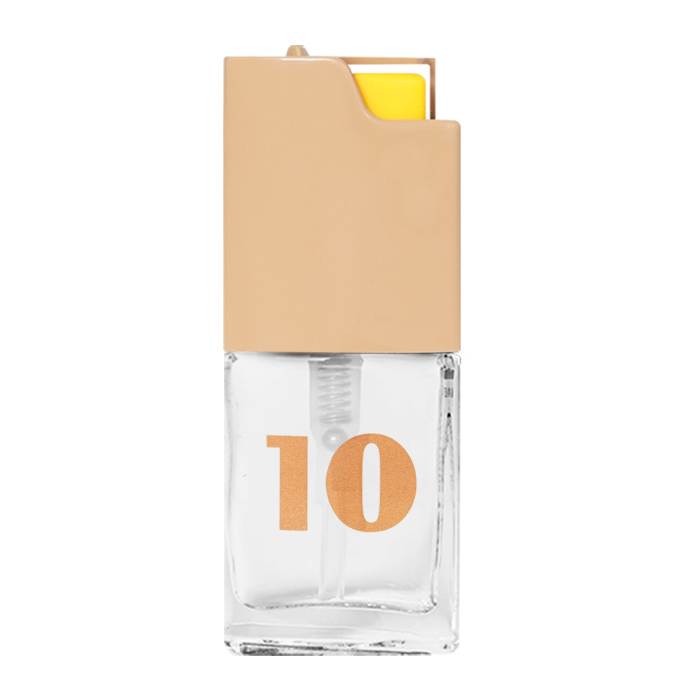 عطر جیبی مردانه بیک شماره ۱۰ حجم ۷.۵ میلی لیتر
